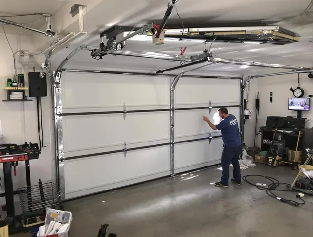 Professional garage door repair service by Bridgeport Garage Door Repair in Bridgeport