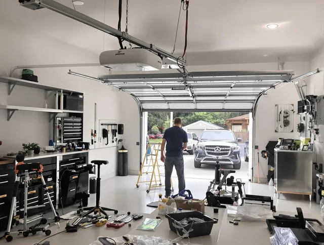 Garage door opener installation by Bridgeport Garage Door Repair in Bridgeport