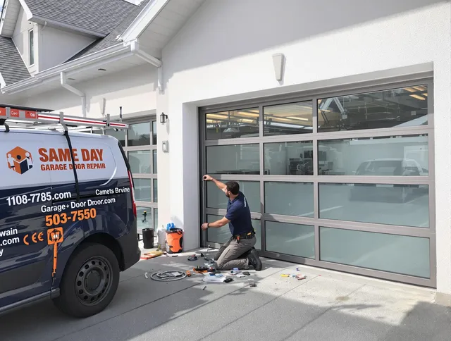 Same-day garage door repair service by Bridgeport Garage Door Repair in Bridgeport